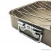 HOMOW Nonstick Heavy Duty Roaster Cookware Roasting Pan with Rack Roaster Pan with Rack roasting pan PFOA free (16.3X12.4X3) - B07CVKFPTC